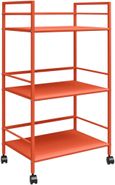 Nowata Cache Orange Rolling Cart - 7741813COMNUK