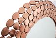 Templar Wall Mirror - Round - Copper Pebble