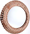 Templar Wall Mirror - Round - Copper Pebble