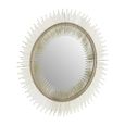 Templar Wall Mirror - Round - Gold Pewter Spoke