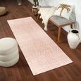 Aliyah Runner - Boho Shaggy - ALH2300 - Pink - 80cm x 220cm