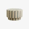 Ladoga Natural Fabric Pouf - 68cm