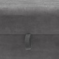 Hartford Ottoman Bench - Storage - Grey Chenille Fabric - 2196459UK