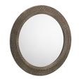 Cadence Wall Mirror - Round - Pewter
