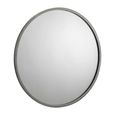 Octave Wall Mirror - Round - Pewter