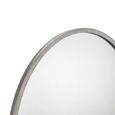 Octave Wall Mirror - Round - Pewter