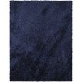 Cloudy Rug - High Pile Shaggy - CDG2326 - Blue - Sizes Available