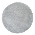 Cloudy Round Rug - High Pile Shaggy - Light Grey - Sizes Available