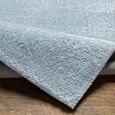 Cloudy Rug - High Pile Shaggy - CDG2305 - Blue - Sizes Available