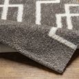 Cloudy Rug - Modern Shaggy - Grey - 160cm x 213cm