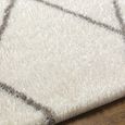 Cloudy Rug - Modern Plush Pile - Ivory - 160cm x 213cm