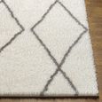 Cloudy Rug - Modern Plush Pile - Ivory - 160cm x 213cm