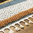 Lofty Rug - Shaggy Modern Boho Plush Pile - Cream - Sizes Available