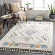 Lofty Rug - Shaggy Modern Boho Plush Pile - Ivory - Sizes Available