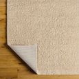 Moda Rug - High Pile Shaggy - Beige - Sizes Available