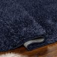 Moda Rug - High Pile Shaggy - Dark Blue - Sizes Available
