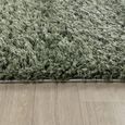 Moda Rug - High Pile Shaggy - Green - Sizes Available