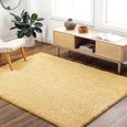 Moda Rug - High Pile Shaggy - Yellow - Sizes Available