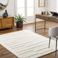 Rodos Rug - Modern Shaggy - RDO2352 - Beige - Sizes Available