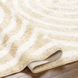 Rodos Rug - Modern Shaggy - RDO2331 - Mustard - Sizes Available