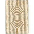 Urban Rug - Shaggy Modern Plush Pile - USG2316 - Brown - Sizes Available