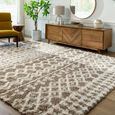 Urban Rug - Boho Shaggy - Medium Brown - Sizes Available