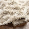 Urban Rug - Shaggy Modern Plush Pile - USG2323 - Beige - Sizes Available