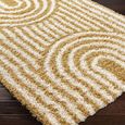 Urban Rug - Shaggy Modern Plush Pile - USG2316 - Brown - Sizes Available