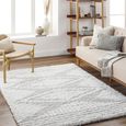 Urban Rug - Shaggy Modern Plush Pile - Grey - Sizes Available