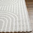 Urban Rug - Shaggy Modern Plush Pile - Light Grey - Sizes Available