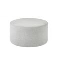 Seattle Grey Round Footstool