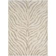 City Rug - Boho Zebra - Light Grey - Sizes Available