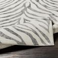 City Rug - Boho Zebra - Charcoal - Sizes Available