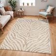 City Rug - Boho Zebra - Light Grey - Sizes Available