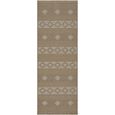 Mystery Runner - Machine Washable Boho Jute - MYS2302 - Tan - 79cm x 220cm