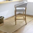 Kimi Runner - Natural Fiber Boho Jute - BOKM2300 - Natural - 80cm x 220cm