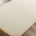 Kimi Rug - Solid & Border Boho Jute - BOKM2302 - Brown - Sizes Available