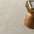 Kimi Rug - Solid & Border Boho Jute - BOKM2302 - Brown - Sizes Available