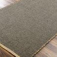 Kimi Rug - Solid & Border Boho Jute - BOKM2305 - Brown - Sizes Available