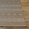 Mystery Runner - Machine Washable Boho Jute - MYS2302 - Tan - 79cm x 220cm