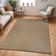 Mystery Rug - Machine Washable Boho Jute - MYS2300 - Tan - Sizes Available