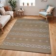 Mystery Rug - Machine Washable Boho Jute - MYS2302 - Tan - Sizes Available