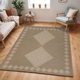 Mystery Rug - Machine Washable Boho Jute - MYS2304 - Tan - Sizes Available