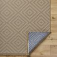 Mystery Rug - Machine Washable Boho Jute - MYS2306 - Tan - Sizes Available