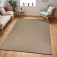 Mystery Rug - Machine Washable Boho Jute - MYS2306 - Tan - Sizes Available