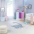 Lillian Kids Rug - Machine Washable - LLL2346 - Beige - Sizes Available