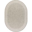 Eagean Oval Rug - Oatmeal - 160cm x 220cm