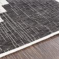 Eagean Rug - Black & Off White - Sizes Available