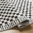 Freud Rug - Checkered - Ivory & Black - Sizes Available