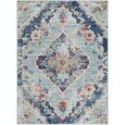 Floransa Rug - Oriental Vintage - FSA2300 - Light Blue - Sizes Available